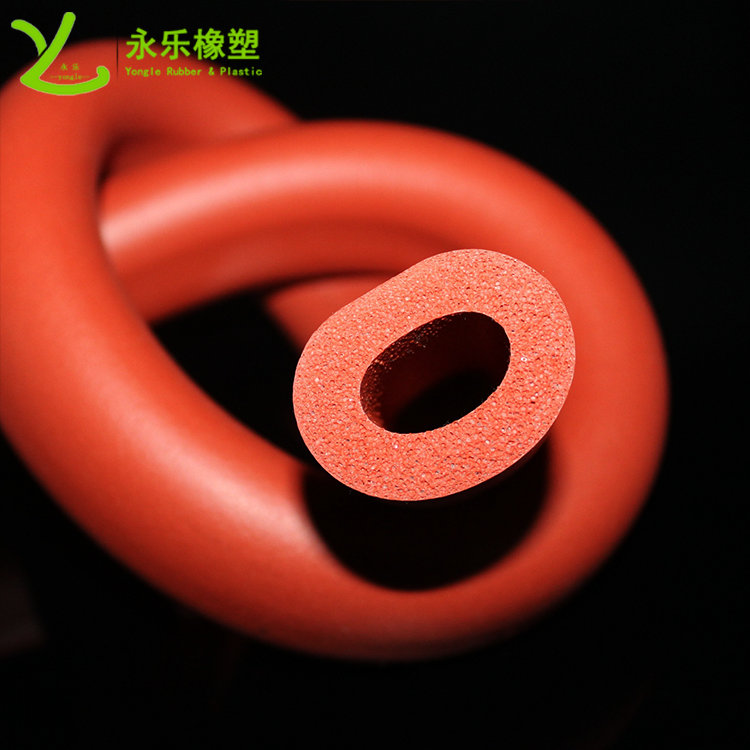 發(fā)泡硅膠管，耐高溫發(fā)泡硅膠管，阻燃硅膠發(fā)泡管，硅膠發(fā)泡管
