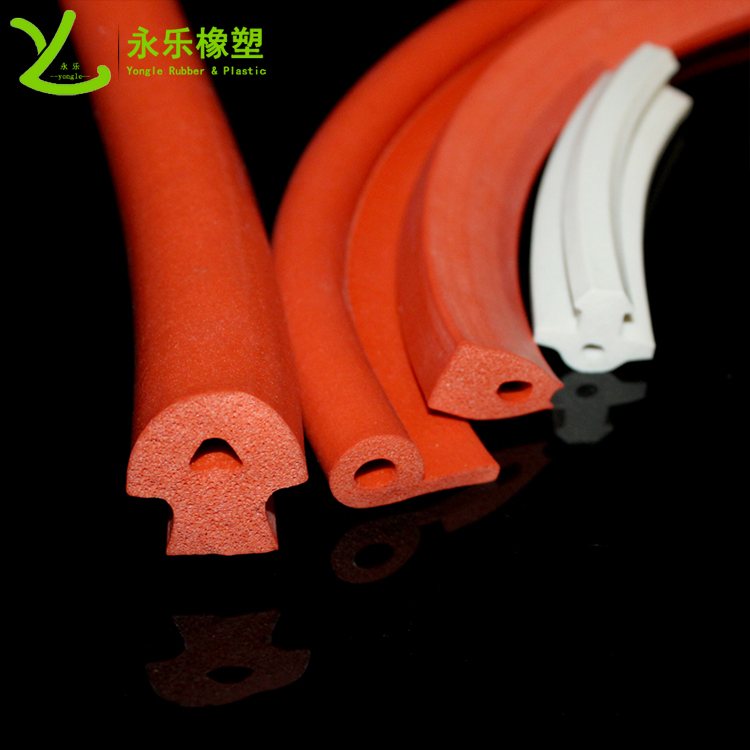 耐高溫發(fā)泡硅膠條，阻燃發(fā)泡硅膠條，細(xì)孔硅膠發(fā)泡條