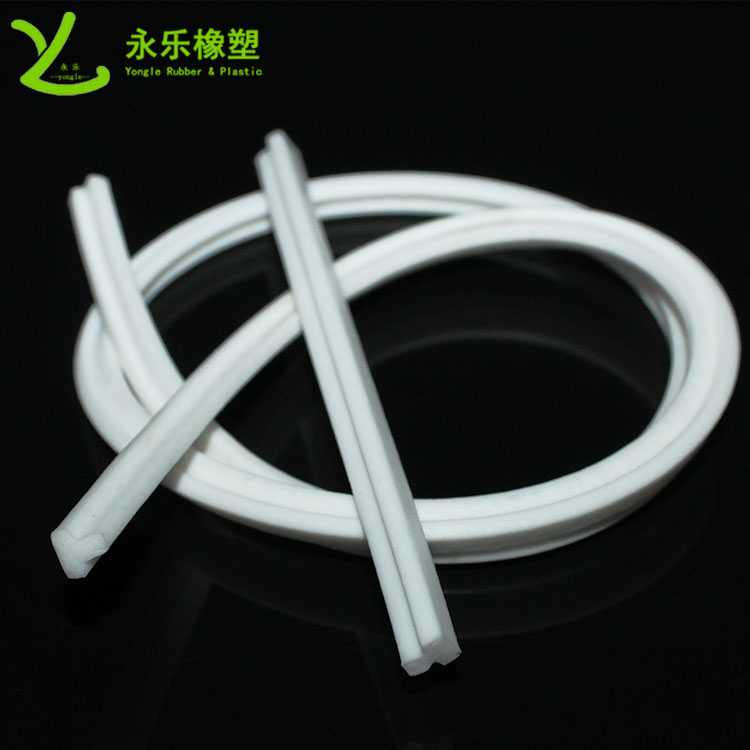 泛光燈發(fā)泡硅膠條，阻燃發(fā)泡密封條，耐高溫硅膠發(fā)泡條