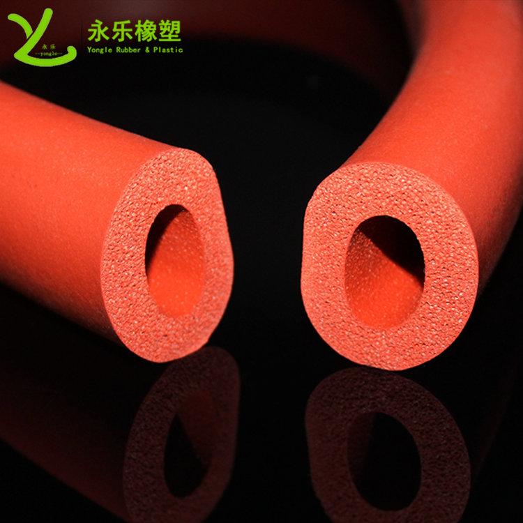 發(fā)泡硅膠管，耐高溫發(fā)泡硅膠管，阻燃硅膠發(fā)泡管，硅膠發(fā)泡管